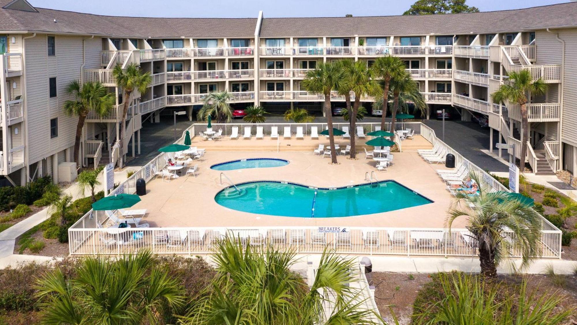 The Breakers #220 Beach Condo, Beautiful Ocean View At Coligny Beach, 4 N Forest Beach Drive Hilton Head, Walk To All Shops Restaurants, Renovated Jan 2024, Vacation Rental Hhi Llc Гілтон-Гед-Айленд Екстер'єр фото